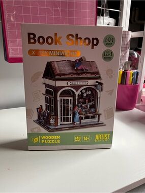 Book Shop DIY Miniature